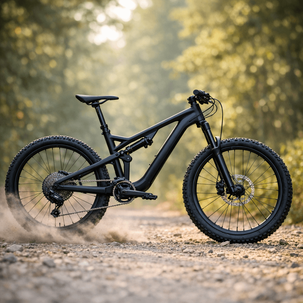 Intent: product hero image. Background: gravel tra