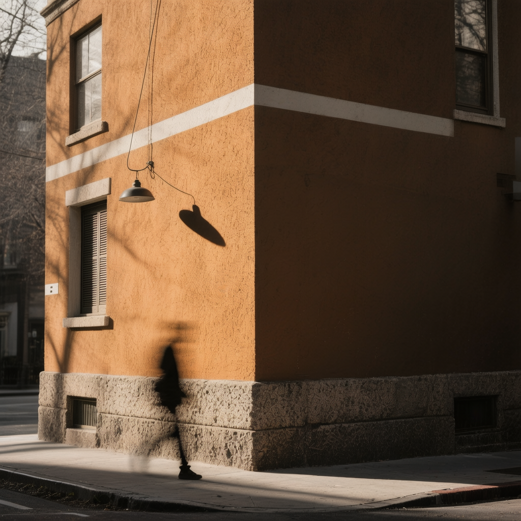 A cinematic, photorealistic medium shot captures a