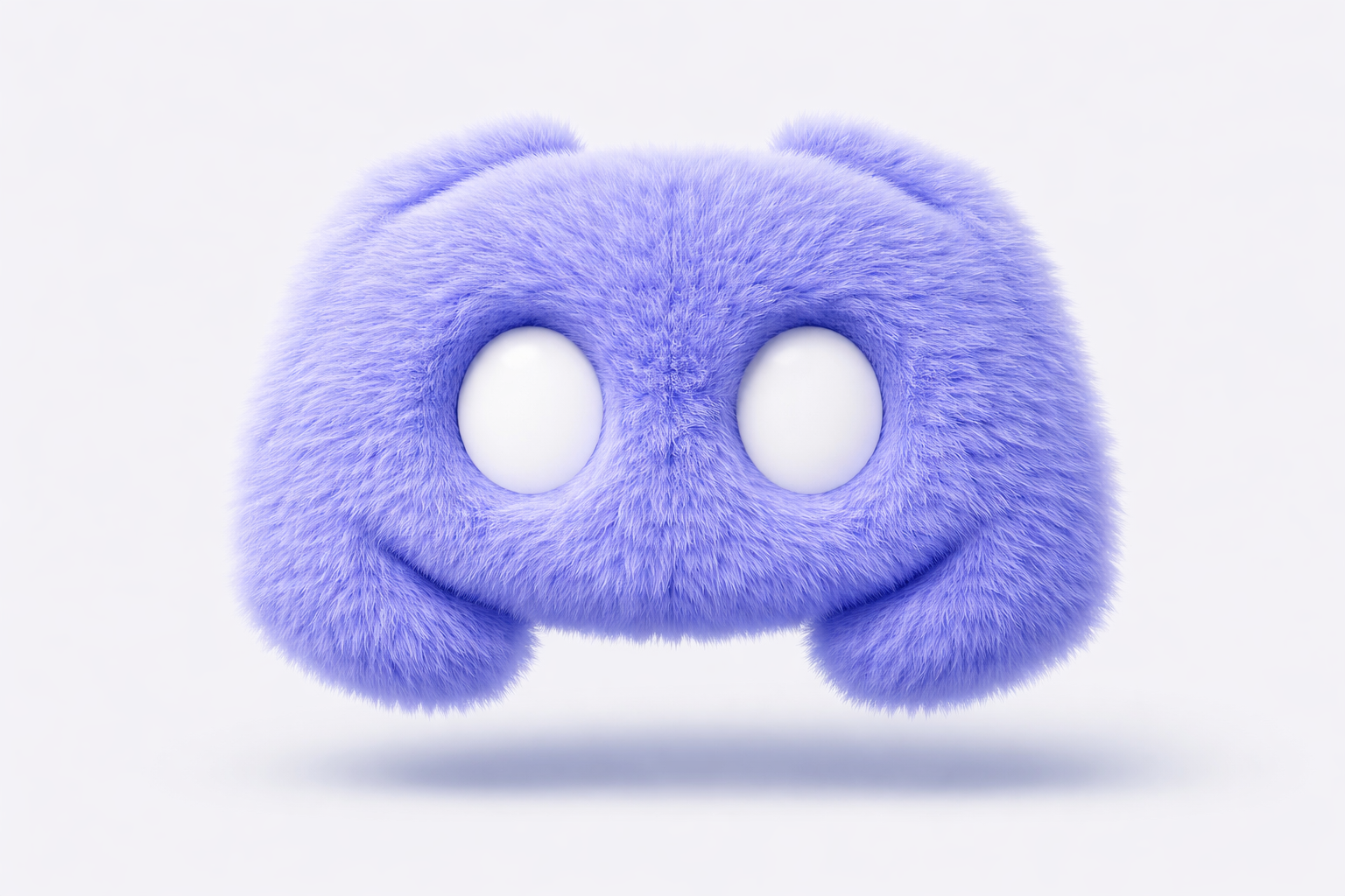 Transform a simple flat vector icon of Discord log