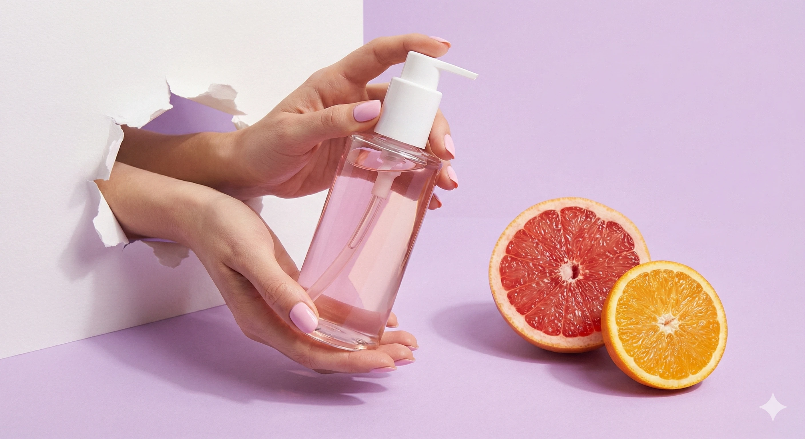 Premium conceptual editorial skincare product phot