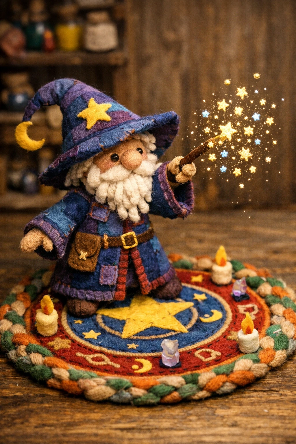 A stop motion animation of a whimsical sculpture o